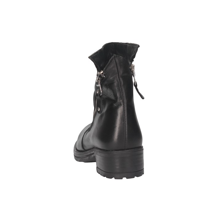 Made In Italy 6 BIKER ALTO Black Shoes Woman 