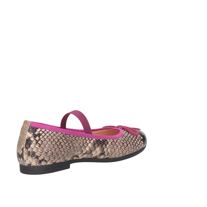 Unisa CILKA_VP TAUPE_19 Pitonato Scarpe Bambina 