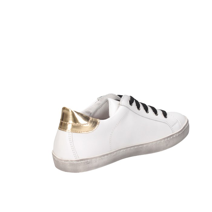 Dianetti Made In Italy I9869 Bianco/oro Scarpe Bambina 