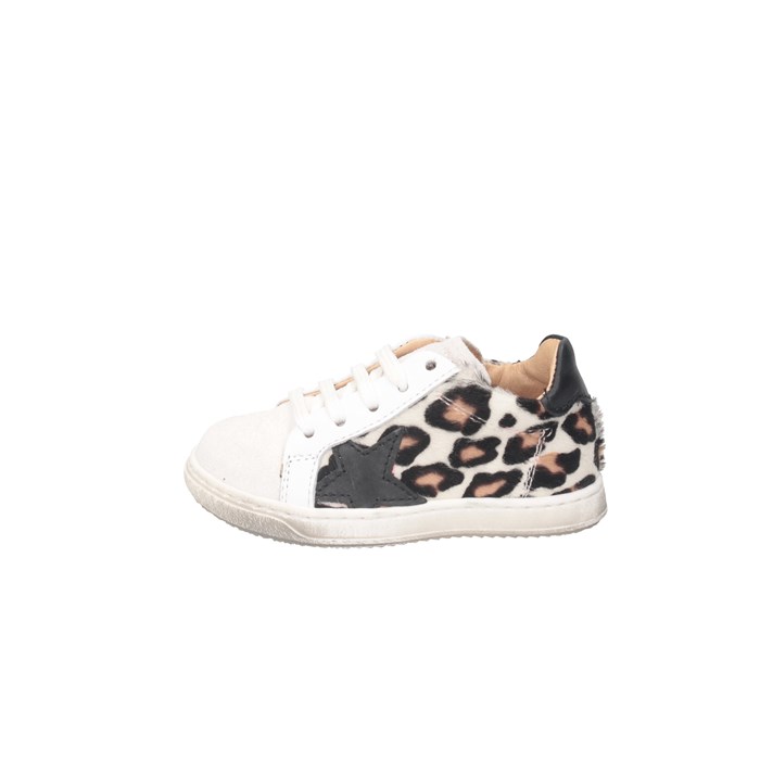 Gioiecologiche 5102 Bianco/leopardato Scarpe Bambina 