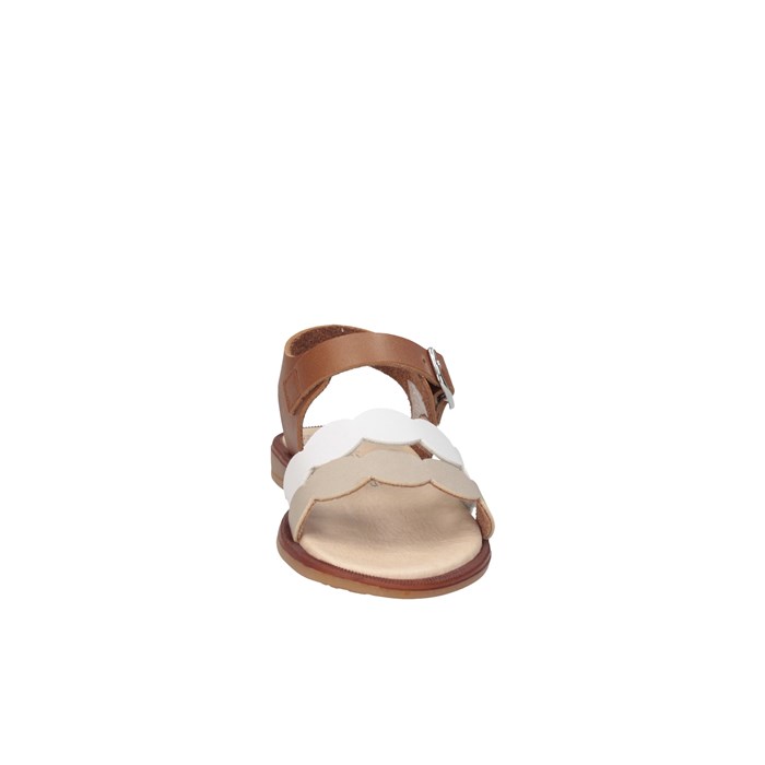 ANDANINES 211437 Bianco/cuoio Scarpe Bambina 