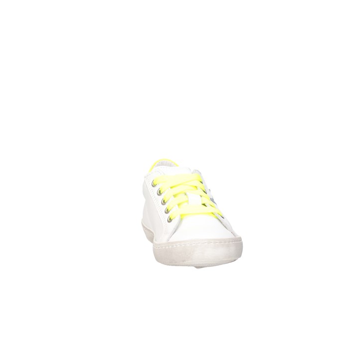 Dianetti Made In Italy I9869 BIANCO/GIALLO FLUO Scarpe Bambina 