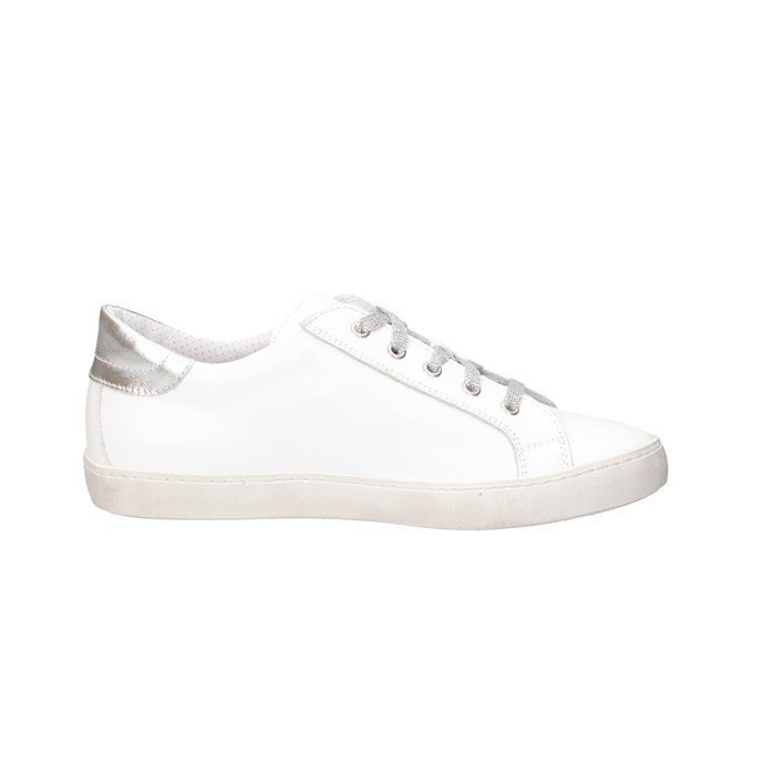 Dianetti Made In Italy I9869 WHITE / SILVER LAM Shoes Child 
