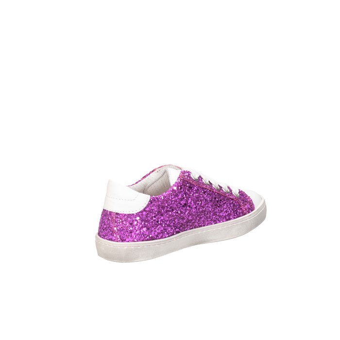 Dianetti Made In Italy I9869 WHITE / PURPLE GLIT Shoes Child 
