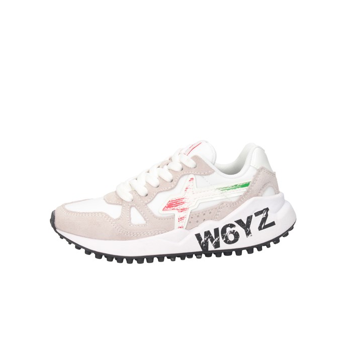 W6YZ FLAG I-J Bianco Scarpe Bambino 