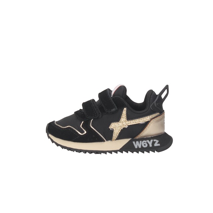 W6YZ JET VL-J Nero/oro Scarpe Bambina 