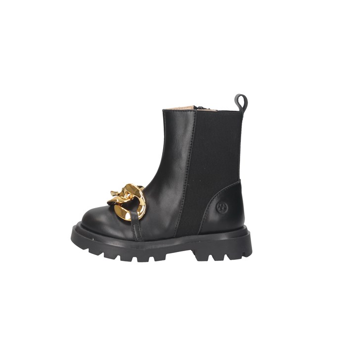 Florens J35681-4 Black / Gold Shoes Child 
