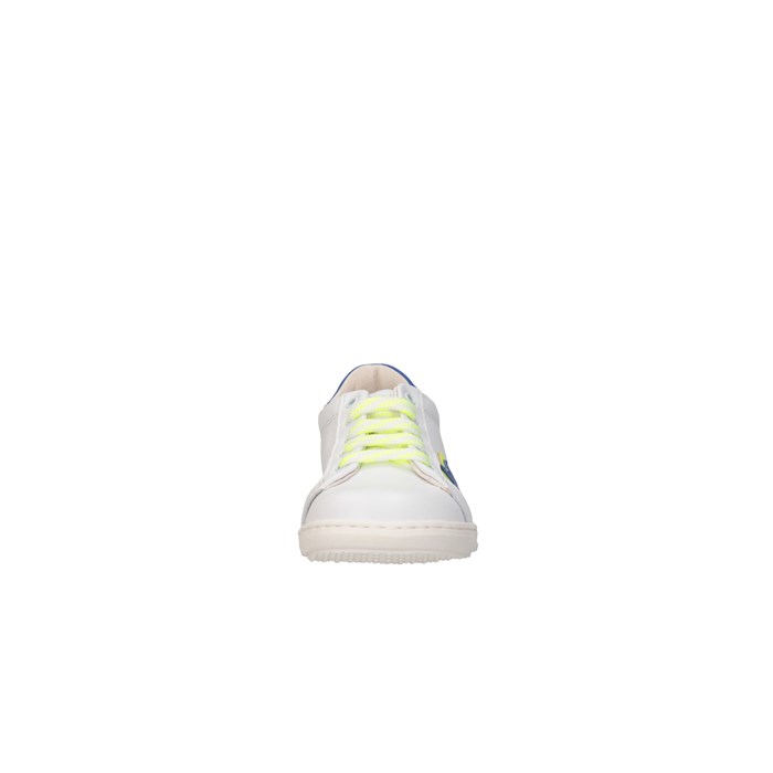 Gioiecologiche 6580 WHITE / FLUO YELLOW Shoes Child 
