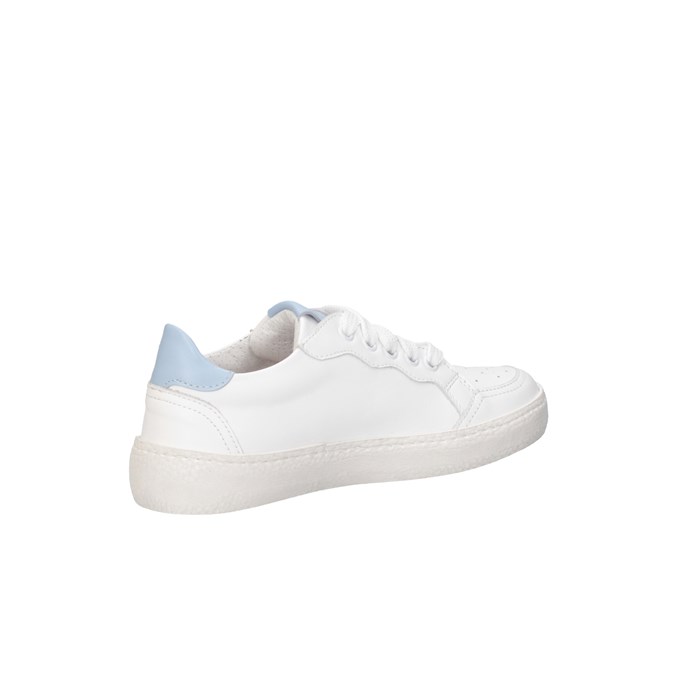 Dianetti Made In Italy I9926NZ White / light blue Shoes Child 