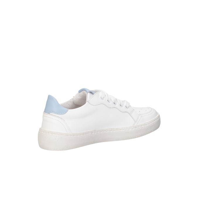 Dianetti Made In Italy I9926NZ Bianco/celeste Scarpe Bambina 