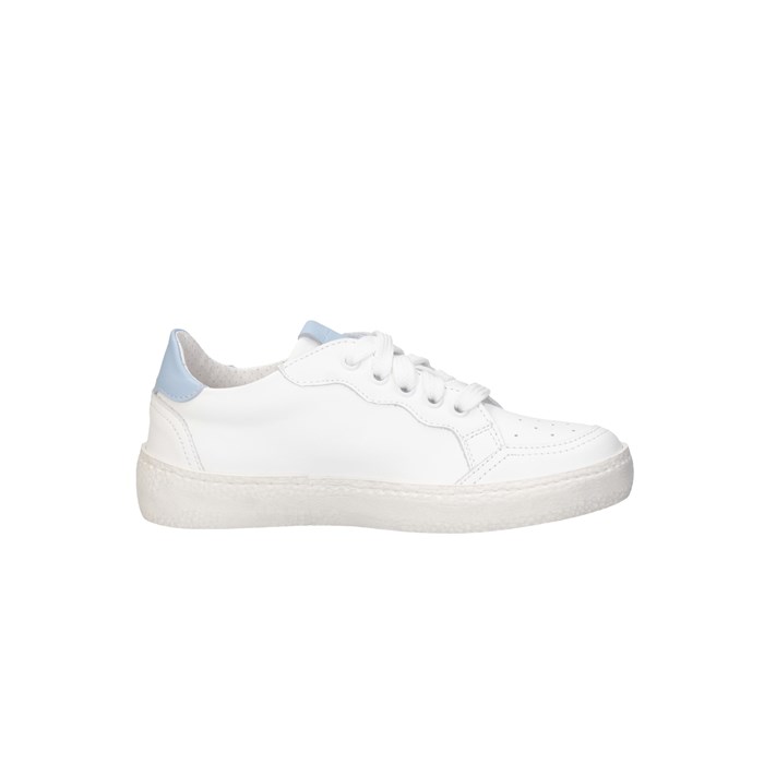 Dianetti Made In Italy I9926NZ White / light blue Shoes Child 