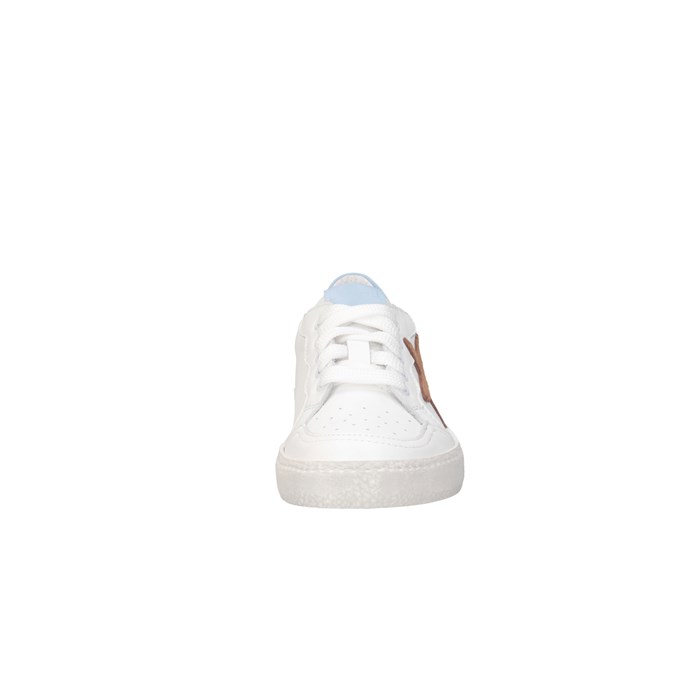 Dianetti Made In Italy I9926NZ White / light blue Shoes Child 