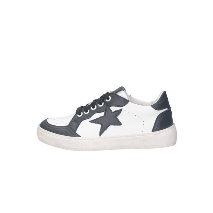 Dianetti Made In Italy I9926NZ White / Blue Shoes Child 