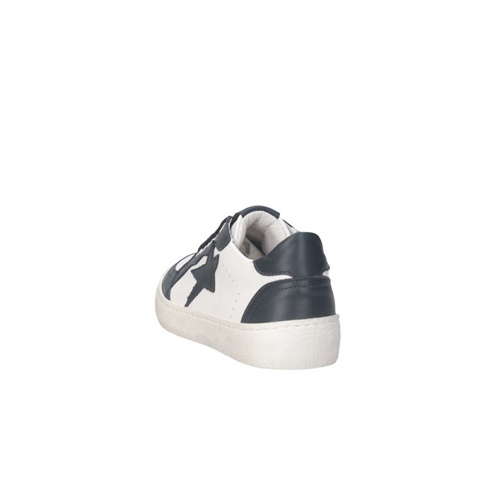 Dianetti Made In Italy I9926NZ White / Blue Shoes Child 
