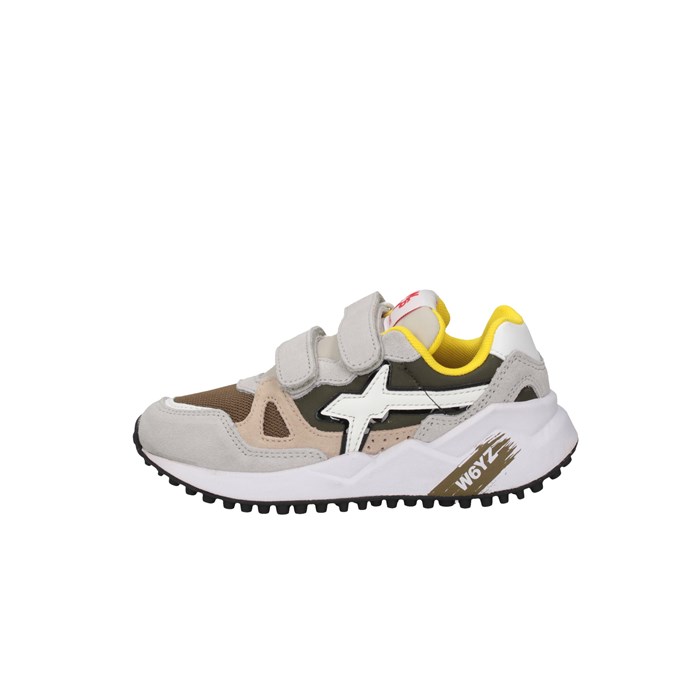 W6YZ WOLF VL-J Grigio/verde Scarpe Bambino 