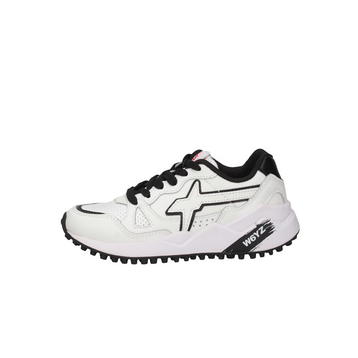 W6YZ WOLF-J Bianco/nero Scarpe Bambino 