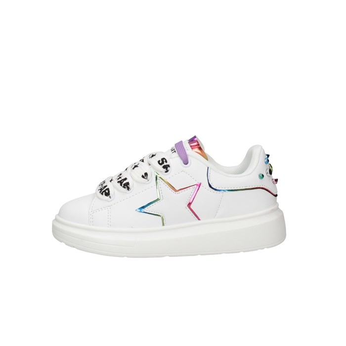 Shop Art KIM girl White Scarpe Bambina 