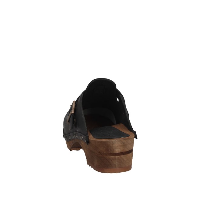 Sanita WOOD KRISTEL Black Scarpe Donna 