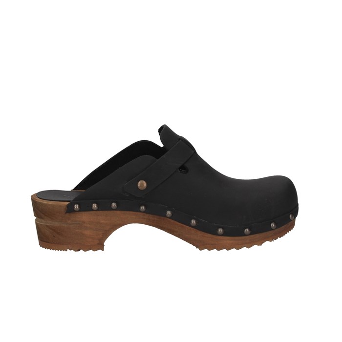 Sanita WOOD KRISTEL Black Scarpe Donna 