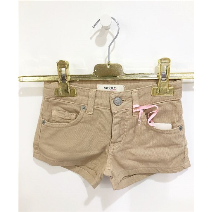 Vicolo 3146D0340 Beige Abbigliamento Bambina 