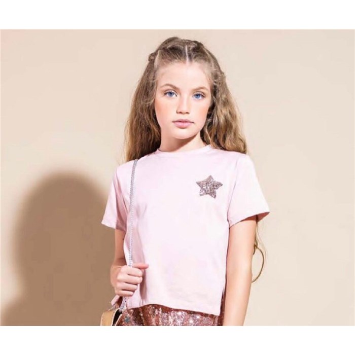 Vicolo 3146M0367 Rosa Abbigliamento Bambina 