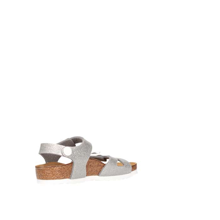 Birkenstock 831783 RIO MEGIC KID Argento Scarpe Bambina 