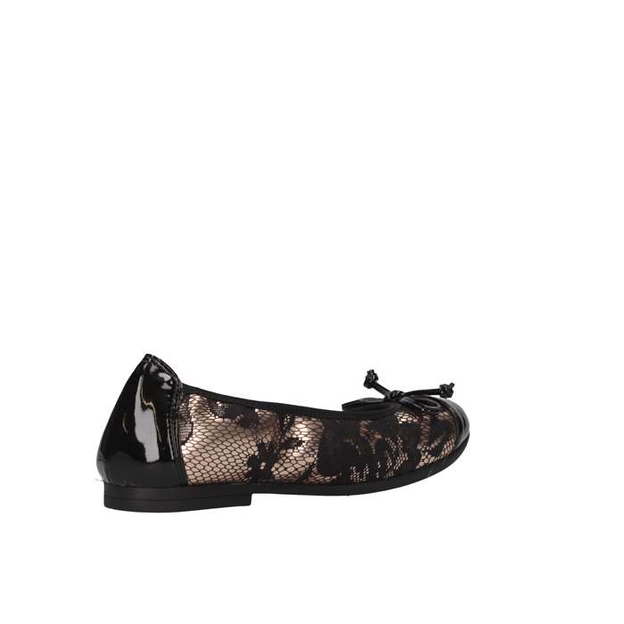 Unisa CHITO F16 CU MOET Nero/oro Scarpe Bambina 