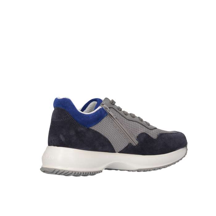 Hogan Junior HXC00N0V311FTZ635J Grigio/blue Scarpe Bambino 