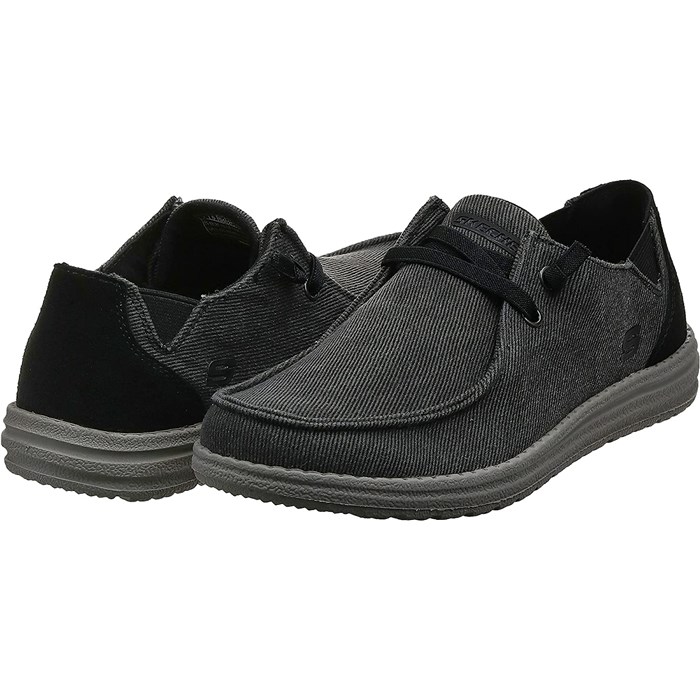 Skechers 66387 Black Scarpe Uomo 