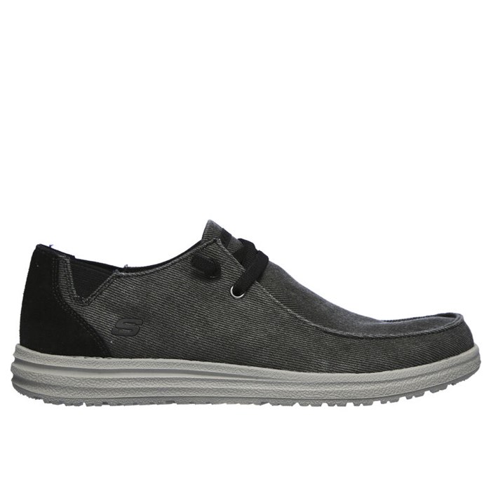 Skechers 66387 Black Scarpe Uomo 