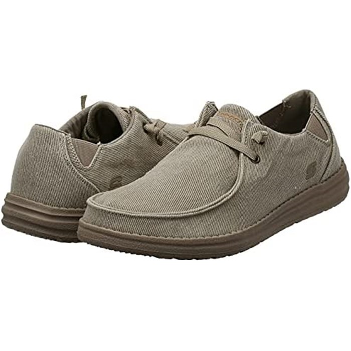 Skechers 66387 Taupe Scarpe Uomo 