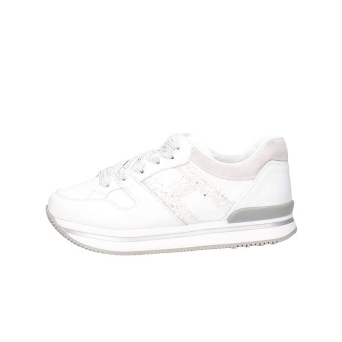 Hogan Junior HXC2220T548ICB048K Bianco/glitter Scarpe Bambina 