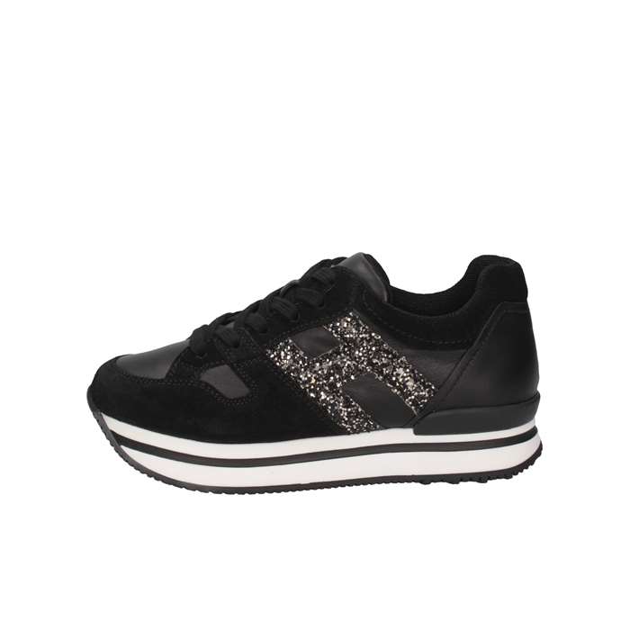 Hogan Junior HXC2220T548GAC09TP Nero Scarpe Bambina 