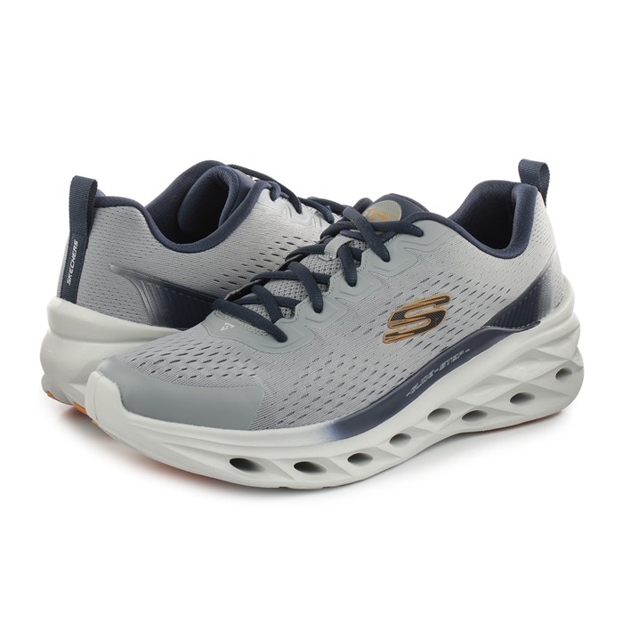Skechers Glide Step Swift - Frayment 232634 Gray / blue Shoes Man 