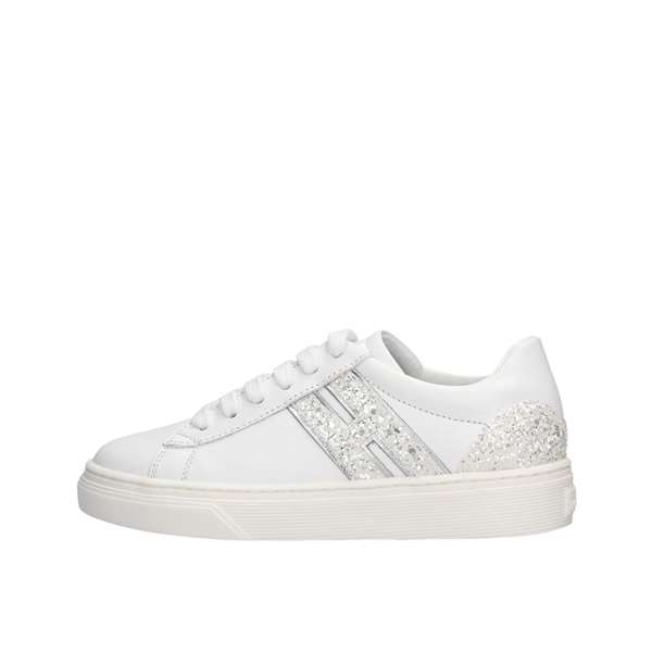 Hogan Junior HXC3400K390IDG0351 Bianco Scarpe Bambina 