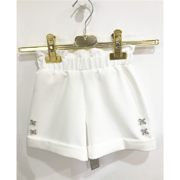 TOLERANCE KIDS K504 Bianco Abbigliamento Bambina 