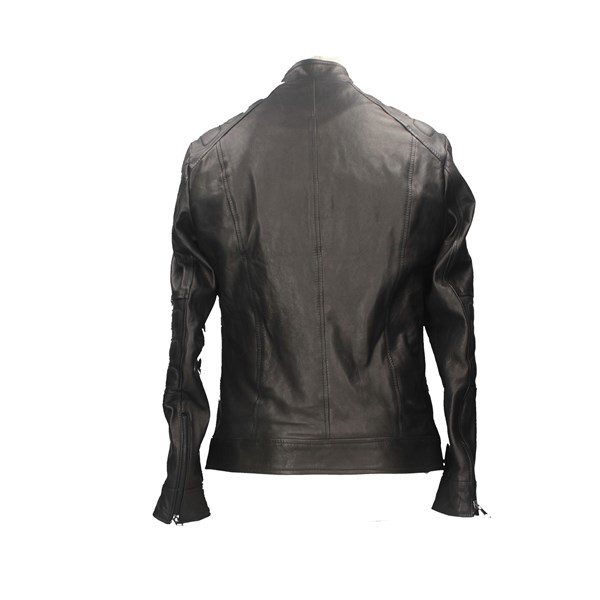 Wild & C Abbiglimento In Pelle P143 Black Clothing Man 